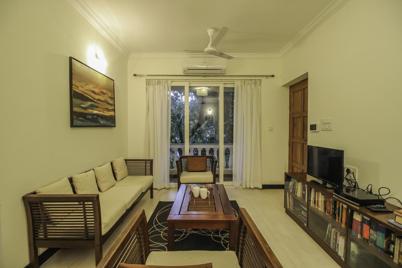 Oyo 10801 Home Pool View 2Bhk Siolim Exterior foto