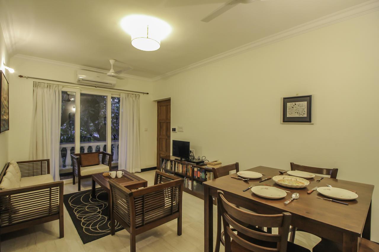 Oyo 10801 Home Pool View 2Bhk Siolim Exterior foto