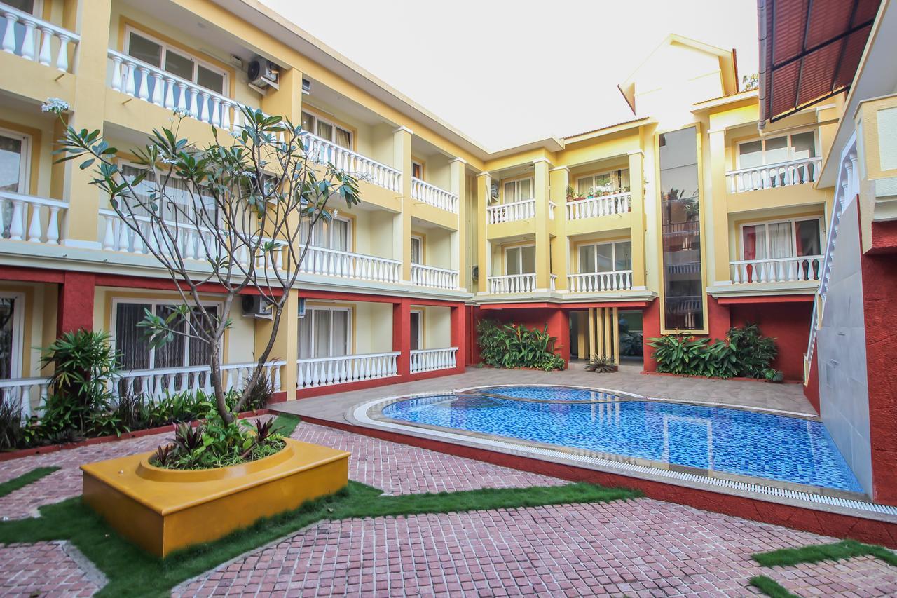 Oyo 10801 Home Pool View 2Bhk Siolim Exterior foto