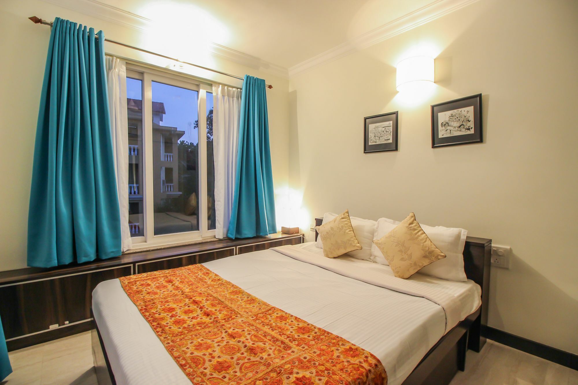Oyo 10801 Home Pool View 2Bhk Siolim Exterior foto